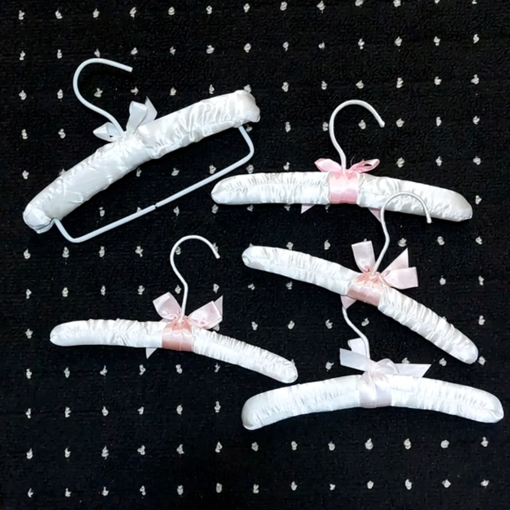 Satin•Padded Children's Boutique Hanger Assortment • Set of 5